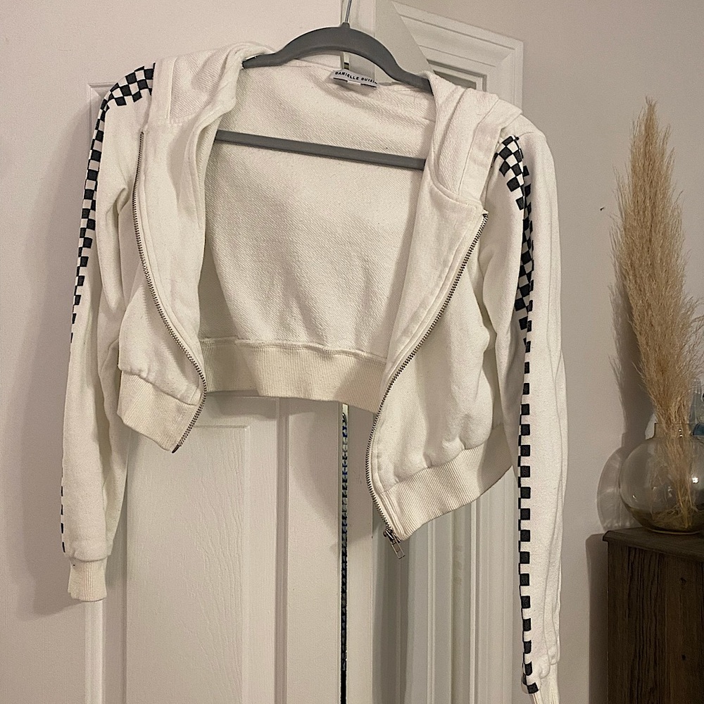 Danielle Guizio tracksuit TOP ONLY